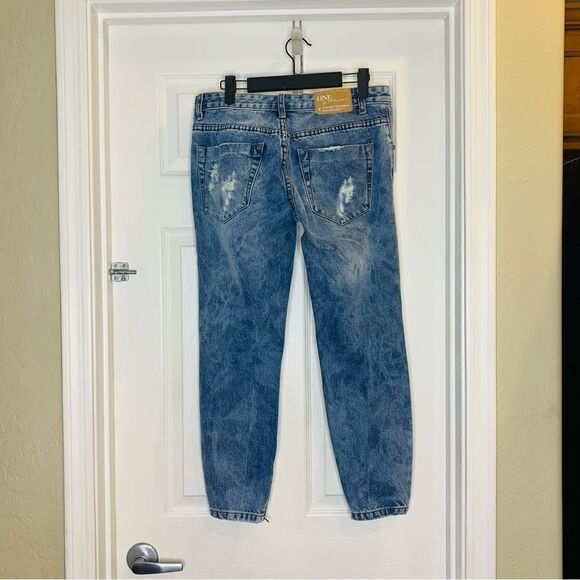 One BY ONE TEASPOON Trashed Free bird Jeans Size 27 - Picture 8 of 12